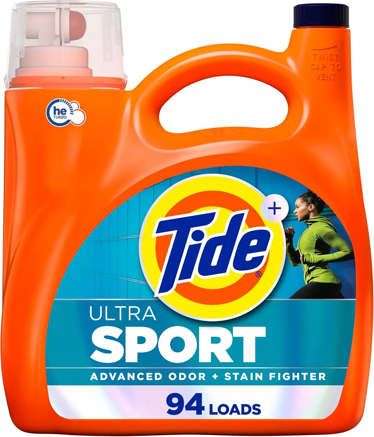Ultra Sport Liquid Laundry Detergent, 132 fl oz for 94 Loads, Advanced Sweat & Stain Fighters
Ultra Sport Liquid Laundry Detergent, 132 fl oz for 94 Loads, Advanced Sweat & Stain Fighters