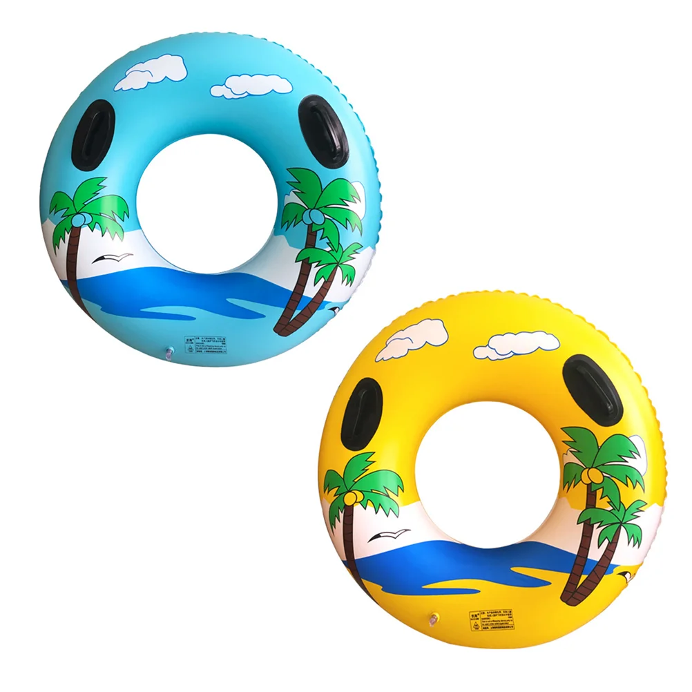 Inflatable Swimming Ring Adults Float with Handles Thicken Fashion Aid Rings Men Women
Inflatable Swimming Ring Adults Float with Handles Thicken Fashion Aid Rings Men Women