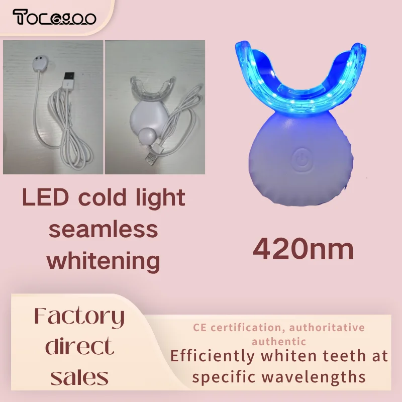 Beautiful teeth instrument Cold light teeth whitening Instrument Blue light fluoride spot teeth Yellow teeth artifact
Beautiful teeth instrument Cold light teeth whitening Instrument Blue light fluoride spot teeth Yellow teeth artifact
