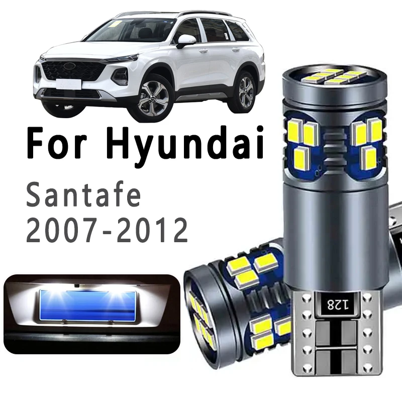2 шт., автомобильные лампы T10 для номерного знака Hyundai Santa Fe Santafe MK2 см 2007 2008 2009 2010 2011 
2 шт., автомобильные лампы T10 для номерного знака Hyundai Santa Fe Santafe MK2 см 2007 2008 2009 2010 2011