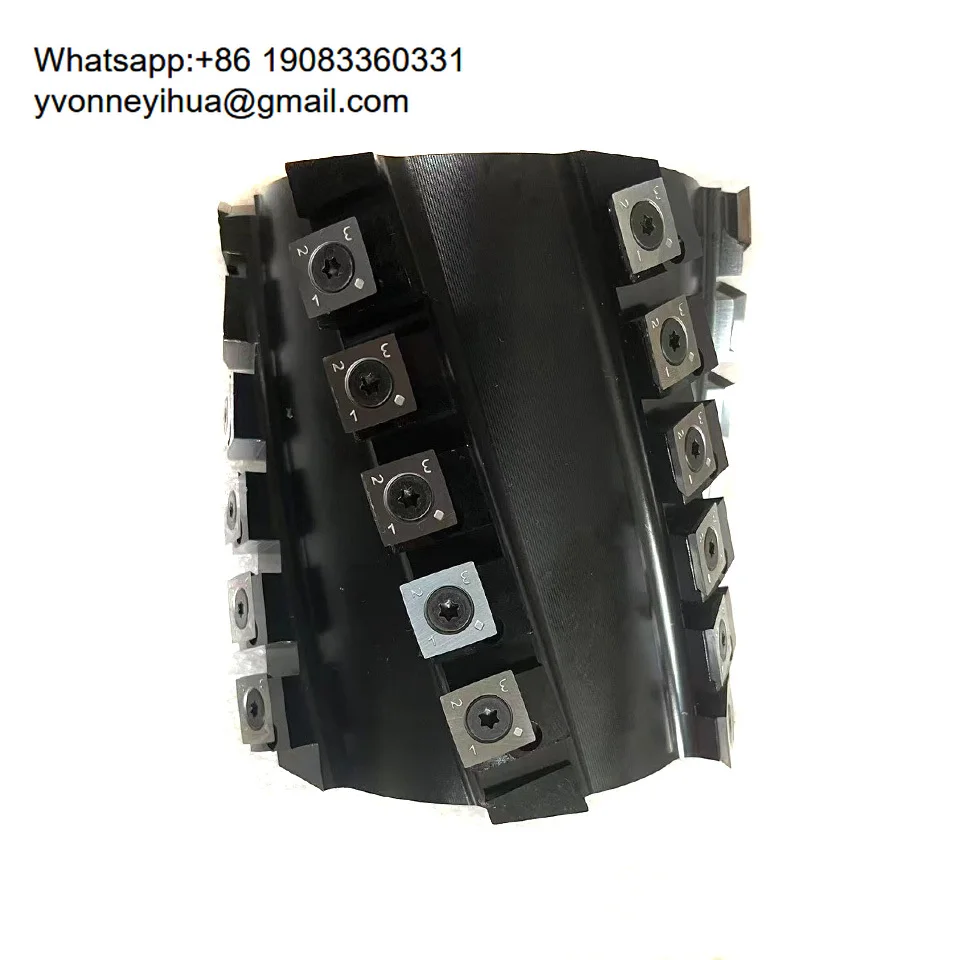 D125xB130xd40xZ6 Spiral Cutter Head Wood Shaving Machine Cutting Head Planer Cutter Head For Woodworking Machinery Parts
D125xB130xd40xZ6 Spiral Cutter Head Wood Shaving Machine Cutting Head Planer Cutter Head For Woodworking Machinery Parts