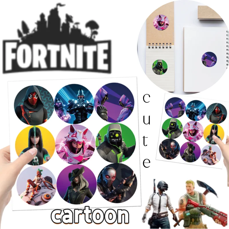 Fortnite new creative sealing stickers, cartoon cute, high appearance value, fashionable and personalized envelope decorations
Fortnite new creative sealing stickers, cartoon cute, high appearance value, fashionable and personalized envelope decorations