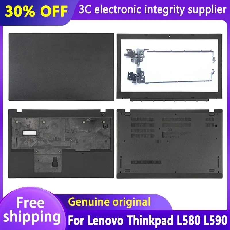 Новый оригинальный чехол для ноутбука Thinkpad L580 L590, задняя крышка ЖК-дисплея, передняя панель, петли, упор для рук, нижняя часть корпуса, верхняя часть корпуса 15,6 дюйма
Новый оригинальный чехол для ноутбука Thinkpad L580 L590, задняя крышка ЖК-дисплея, передняя панель, петли, упор для рук, нижняя часть корпуса, верхняя часть корпуса 15,6 дюйма