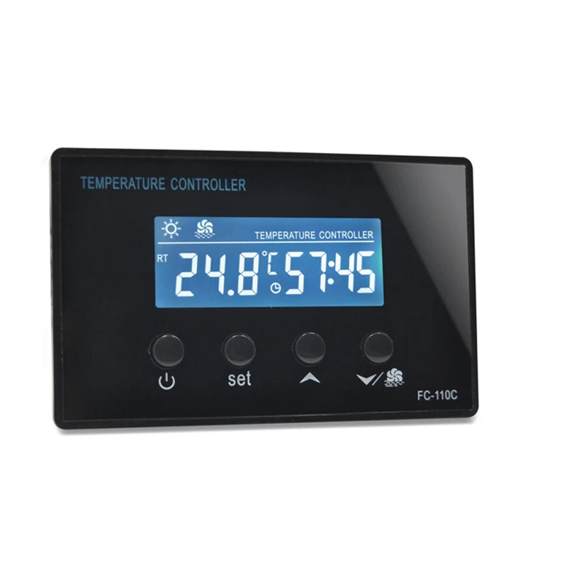 ABZL FC-110C 230V10A LCD Mini Sauna Room Foot Spa Digital Temperature Controller With Countdown Timer Regulator Thermostat
ABZL FC-110C 230V10A LCD Mini Sauna Room Foot Spa Digital Temperature Controller With Countdown Timer Regulator Thermostat