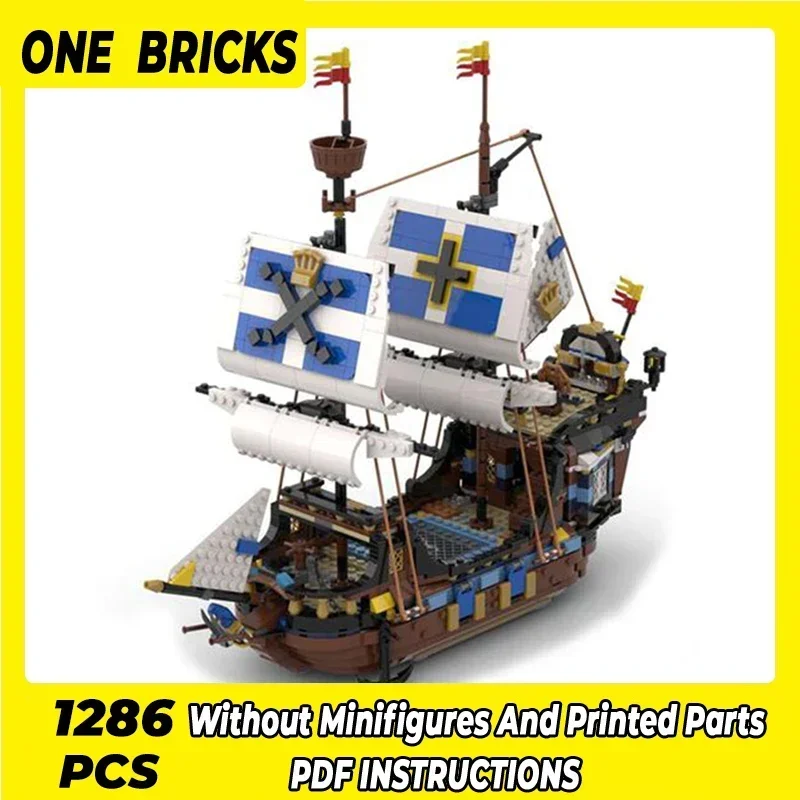 Технические Moc-кирпичи, модель пиратского корабля, императорский быстрый корабль, модульные строительные блоки, подарки, игрушки для детей, наборы «сделай сам», сборка
Технические Moc-кирпичи, модель пиратского корабля, императорский быстрый корабль, модульные строительные блоки, подарки, игрушки для детей, наборы «сделай сам», сборка