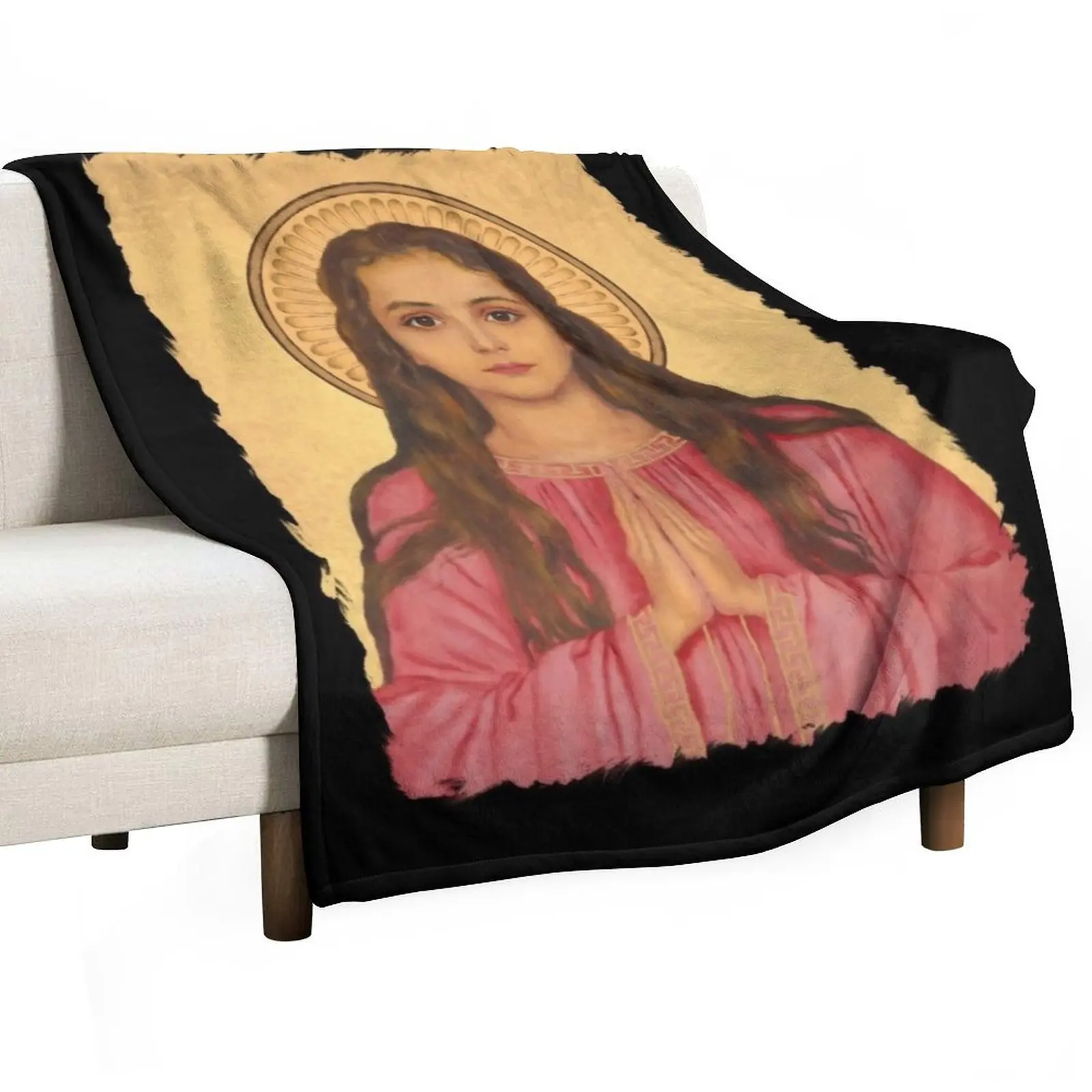 Saint Philomena of Rome Throw Blanket Flannels Summer Beddings Blankets For Sofas Travel Blankets
Saint Philomena of Rome Throw Blanket Flannels Summer Beddings Blankets For Sofas Travel Blankets