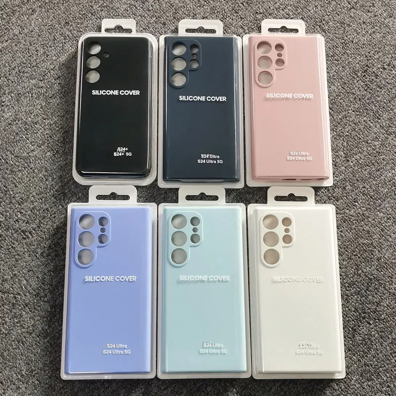 For Samsung Galaxy S24 S23 Ultra Plus case Silky Liquid Silicone Case Soft-Touch Back Protective Cover For S24Ultra S24+ S23+ 5G
For Samsung Galaxy S24 S23 Ultra Plus case Silky Liquid Silicone Case Soft-Touch Back Protective Cover For S24Ultra S24+ S23+ 5G
