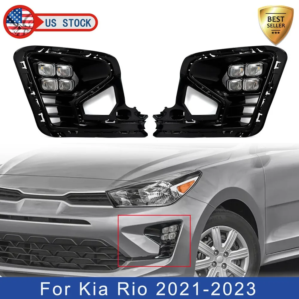 Для Kia Rio дневные ходовые огни EX LX 4-дверные 2021-2023 передние фары пара светодиодных DRL дневные ходовые огни указателя поворота противотуманные фары
Для Kia Rio дневные ходовые огни EX LX 4-дверные 2021-2023 передние фары пара светодиодных DRL дневные ходовые огни указателя поворота противотуманные фары