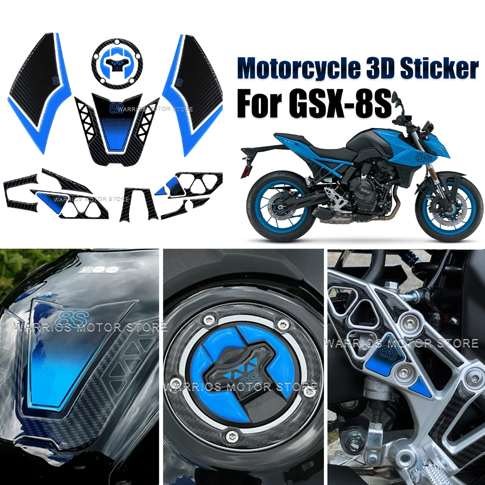 For GSX-8S gsx 8s GSX 8s Motorcycle Accessories Sticker 3D Waterproof Tank Pad
For GSX-8S gsx 8s GSX 8s Motorcycle Accessories Sticker 3D Waterproof Tank Pad