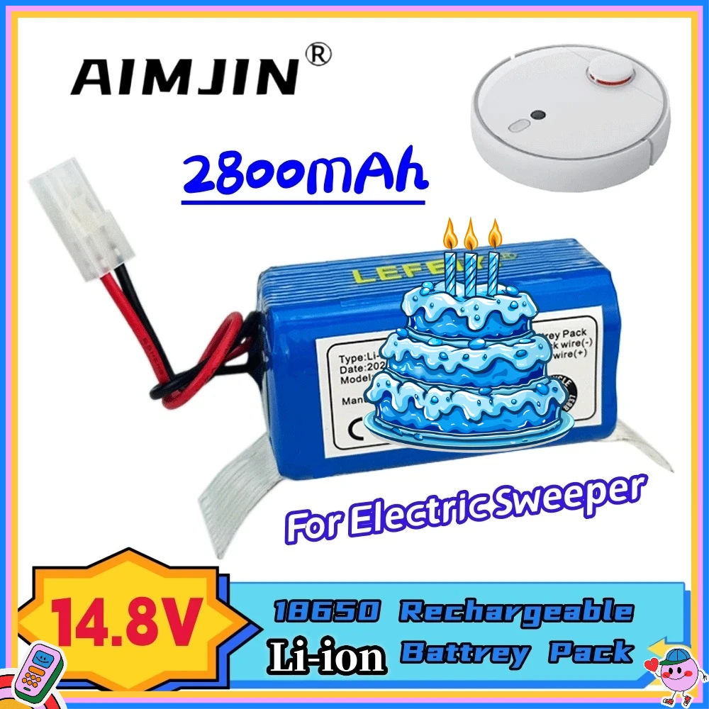 RS-RT900866 Li-ion 2800mAh Battery Side Brush For Rowenta Tefal Explorer Serie 20 40 60 Robot Vacuum Cleaner Accessories 
RS-RT900866 Li-ion 2800mAh Battery Side Brush For Rowenta Tefal Explorer Serie 20 40 60 Robot Vacuum Cleaner Accessories