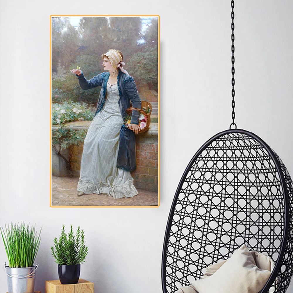 Charles Edward Perugini " Ephemeral joy " Canvas Oil Painting Artwork Poster Print Picture Wall Hanging Decor Home Decoration
Charles Edward Perugini " Ephemeral joy " Canvas Oil Painting Artwork Poster Print Picture Wall Hanging Decor Home Decoration