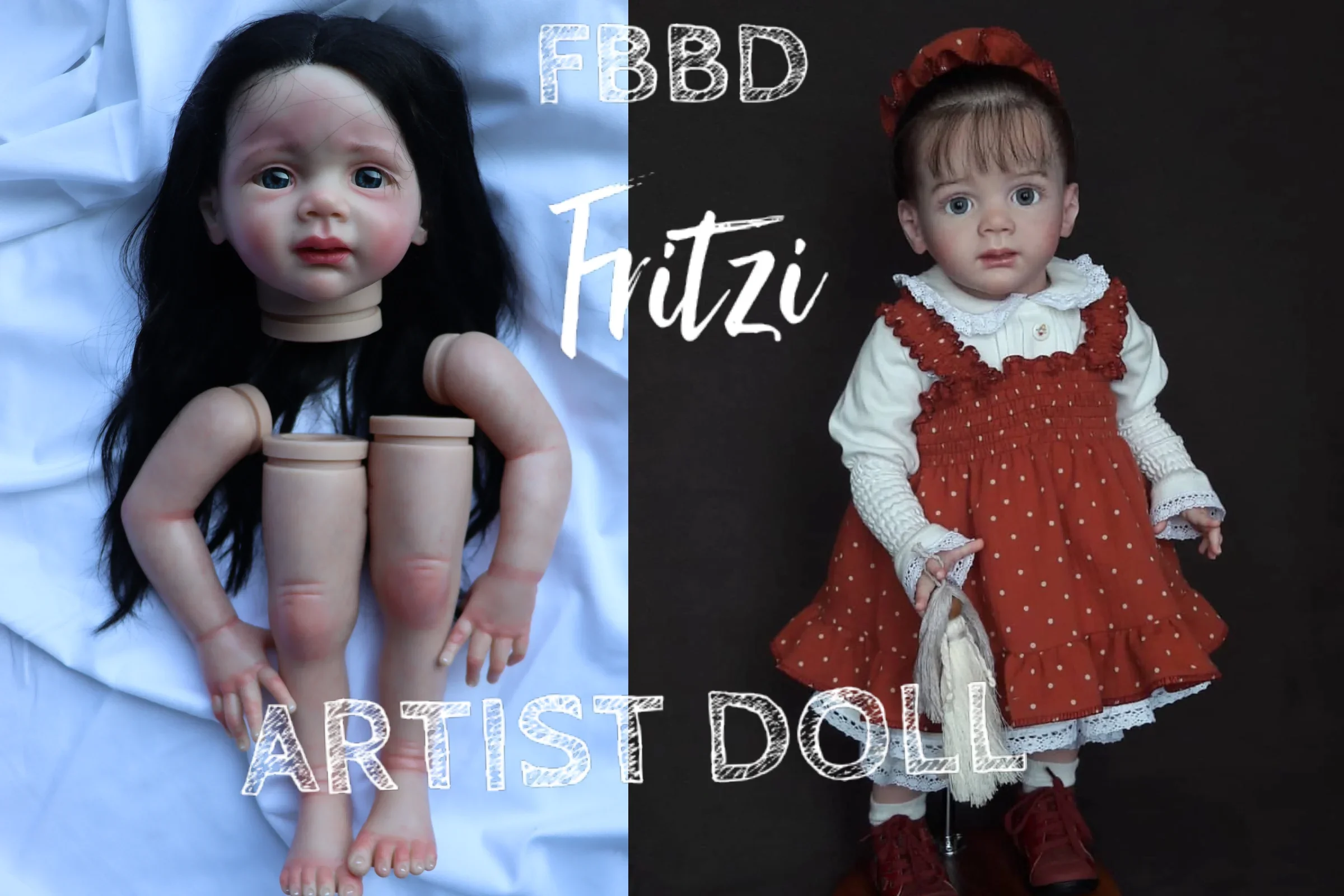DLS Artist Роспись Bebe Reborn Fritzi с черными волосами Высококачественная кукла художника в разобранном виде Куклы для девочек Рождественский подарок
DLS Artist Роспись Bebe Reborn Fritzi с черными волосами Высококачественная кукла художника в разобранном виде Куклы для девочек Рождественский подарок