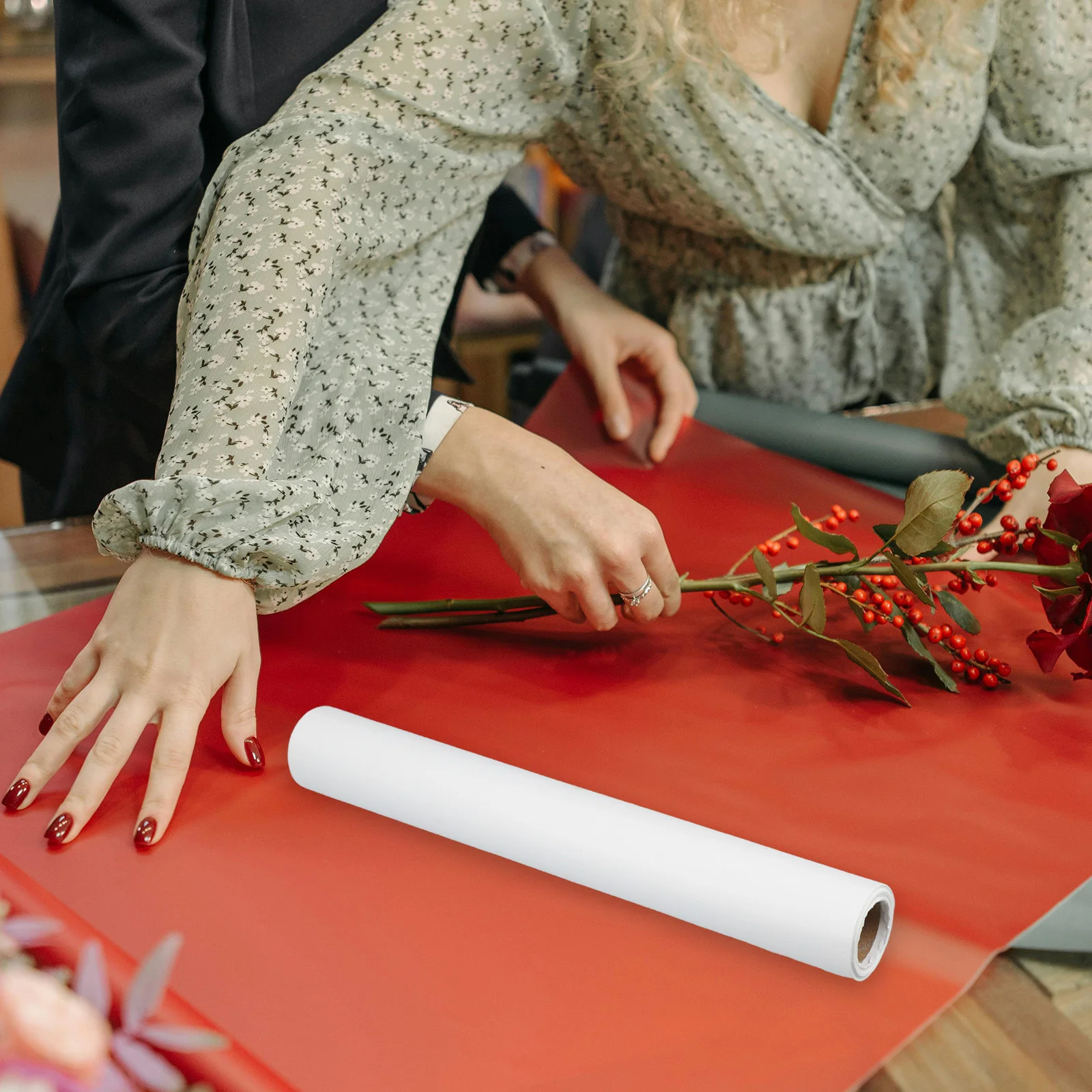 White Craft Paper Roll for DIY Art Wrapping Clothing Bouquets and Festive Holiday Decorations White Flower Packing Paper
White Craft Paper Roll for DIY Art Wrapping Clothing Bouquets and Festive Holiday Decorations White Flower Packing Paper