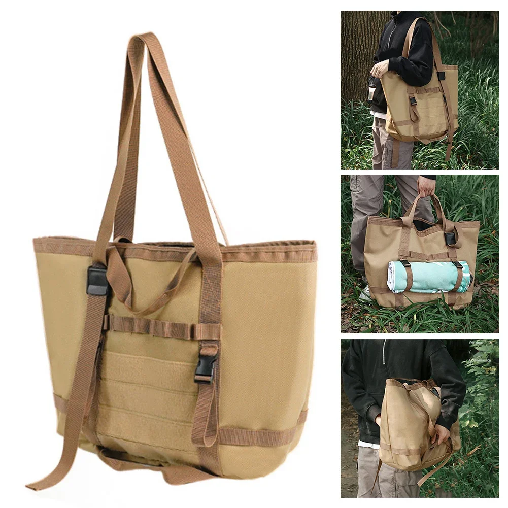 1pc Large Capacity Camping Tote Bag Waterproof Oxford Cloth Backpack Storage Bag Portable Tent Travel Handbags Accessories
1pc Large Capacity Camping Tote Bag Waterproof Oxford Cloth Backpack Storage Bag Portable Tent Travel Handbags Accessories