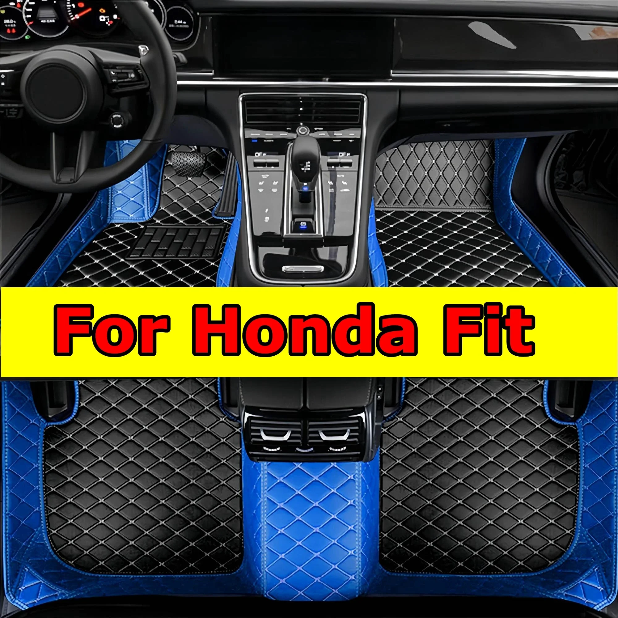 Утолщенные автомобильные коврики для Honda Fit 2020 2021, покрытие, нескользящий ковер, водонепроницаемые роскошные напольные вкладыши Ful
Утолщенные автомобильные коврики для Honda Fit 2020 2021, покрытие, нескользящий ковер, водонепроницаемые роскошные напольные вкладыши Ful