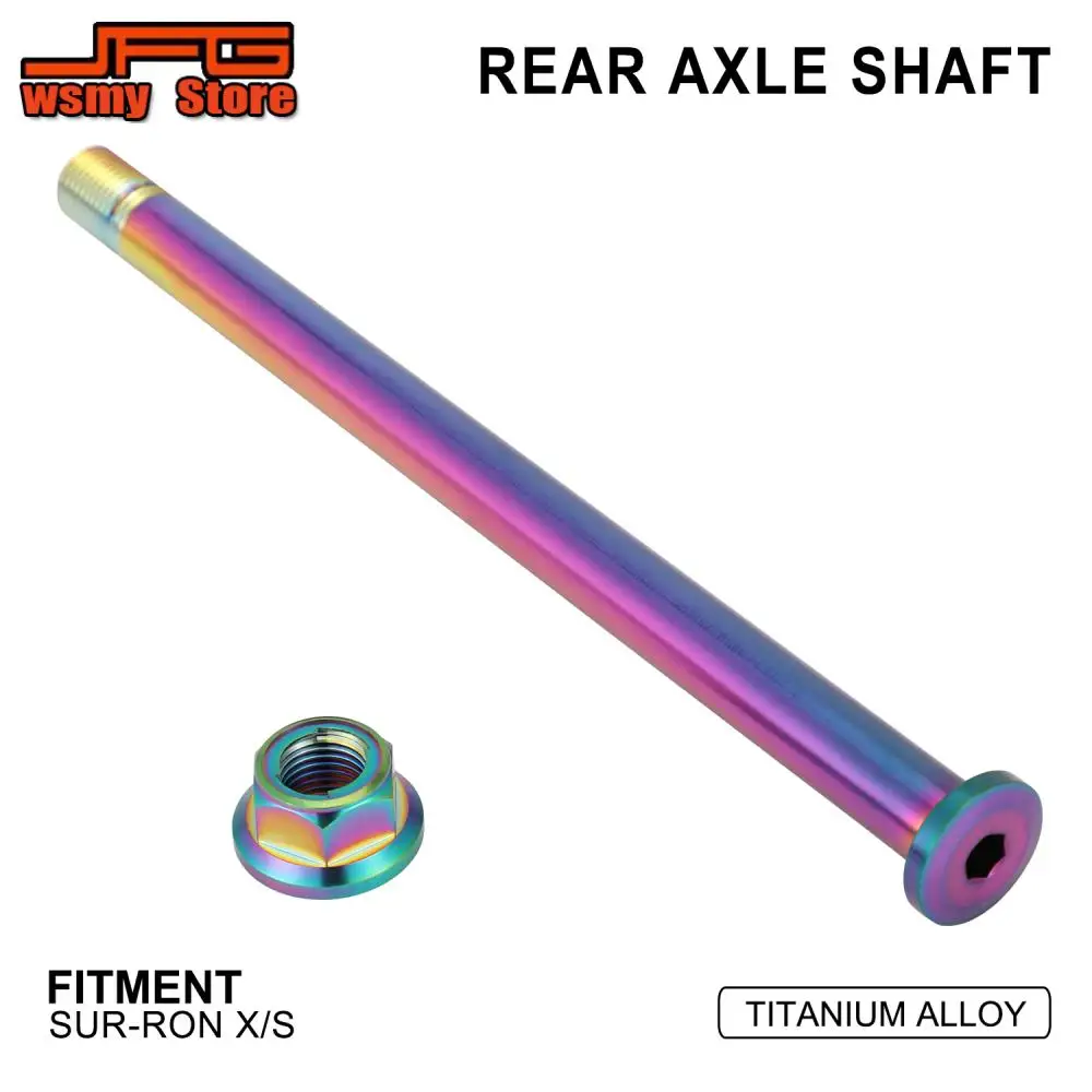 Funparts For Sur ron Light Bee X S Rear Fork Mid Shaft Motorcycles Accessories Swing ARM Axle With Nut Screw Electric Off-road
Funparts For Sur ron Light Bee X S Rear Fork Mid Shaft Motorcycles Accessories Swing ARM Axle With Nut Screw Electric Off-road