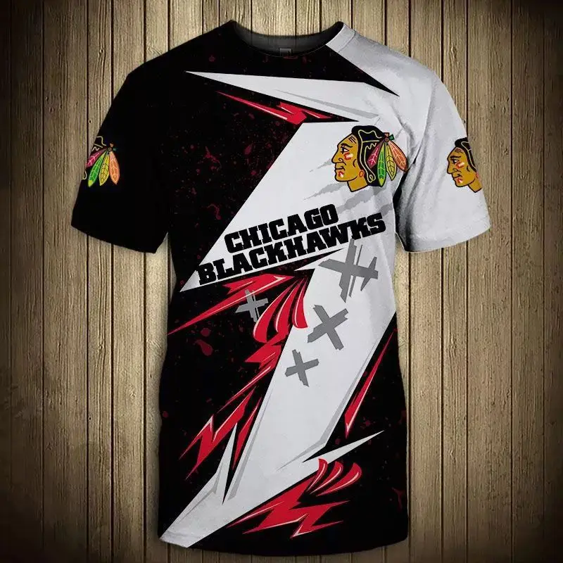 Summer new NHL series men's T-shirt 3D printing casual children's short-sleeved adult parent-child football team sports shirt
Summer new NHL series men's T-shirt 3D printing casual children's short-sleeved adult parent-child football team sports shirt
