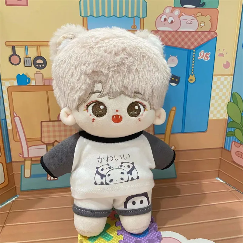 Animal clothes 20CM cotton plush doll clothing cute Mianyang short-sleeved two-piece 20CM stuffed doll accessories
Animal clothes 20CM cotton plush doll clothing cute Mianyang short-sleeved two-piece 20CM stuffed doll accessories