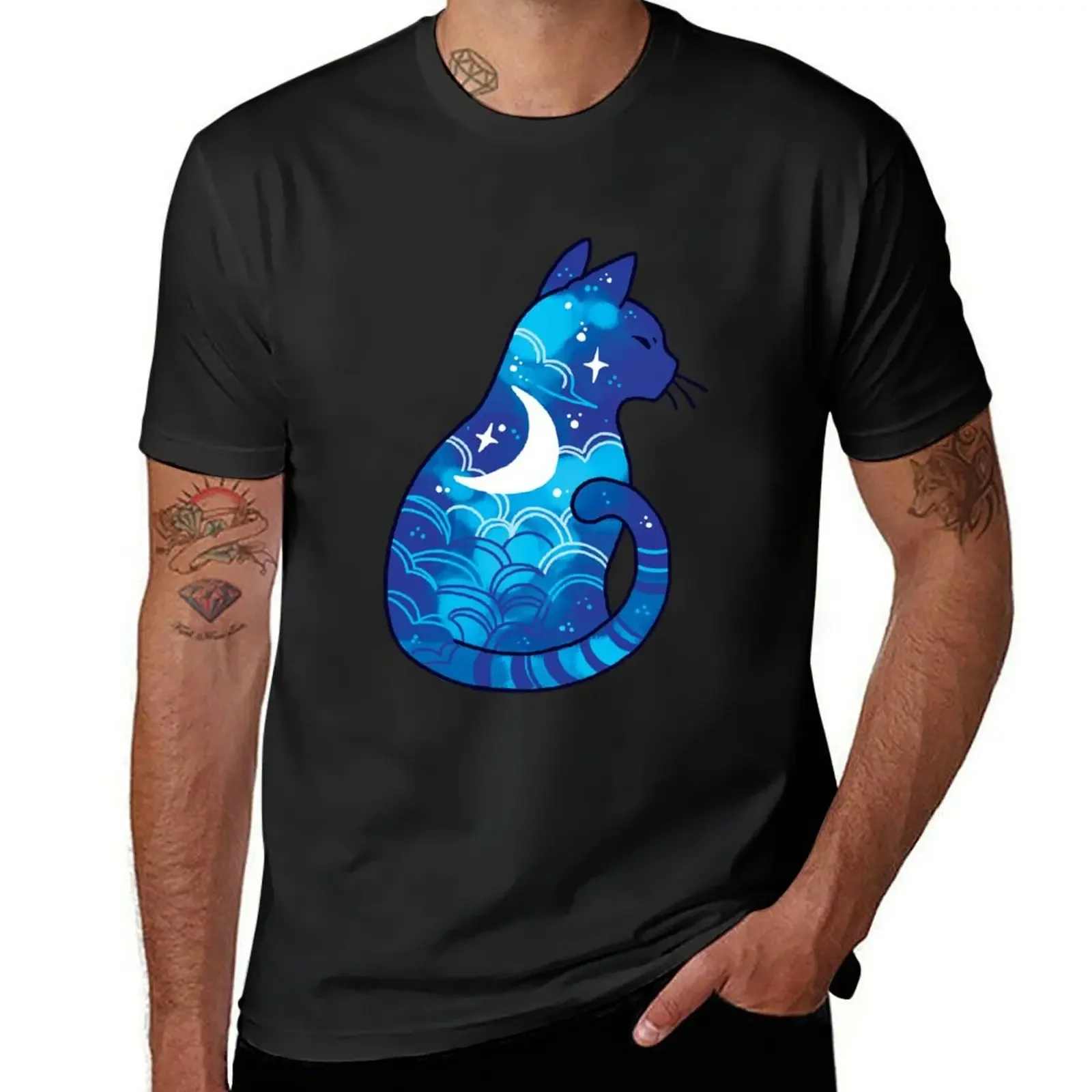 Moon Spirit Cat T-Shirt animal prinfor boys Man t-shirt quick drying clothes slim fit t shirts for men
Moon Spirit Cat T-Shirt animal prinfor boys Man t-shirt quick drying clothes slim fit t shirts for men