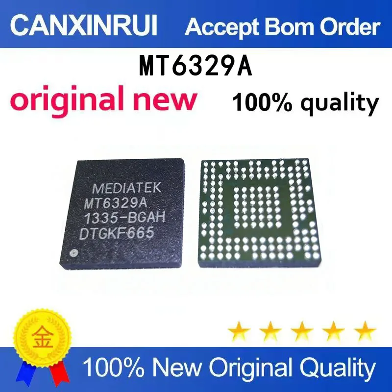 (5-100 pieces)Brand new original MT6329A BGA
(5-100 pieces)Brand new original MT6329A BGA
