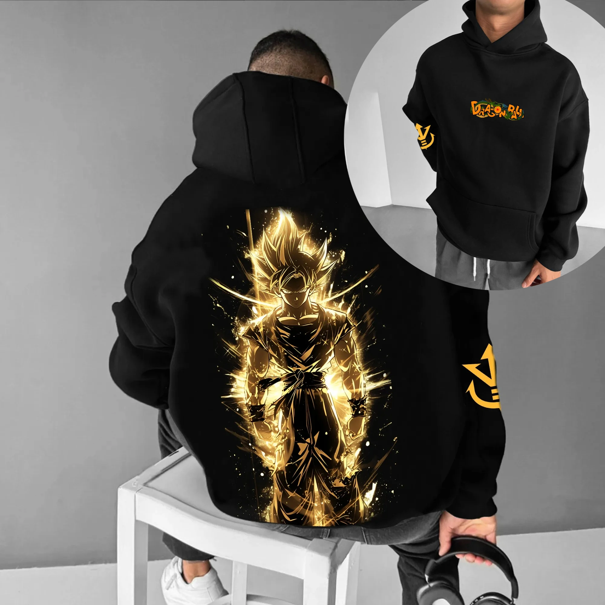 Dragon Ball осень и зима японские горячие крови анимационные классические персонажи удобные толстовки для мужчин и женщин пар 
Dragon Ball осень и зима японские горячие крови анимационные классические персонажи удобные толстовки для мужчин и женщин пар