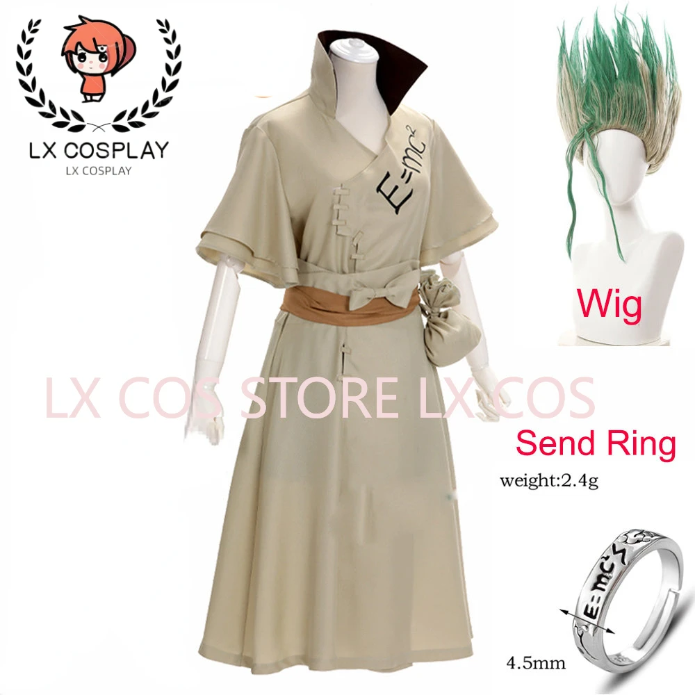 Anime Senku Ishigami Cosplay Costume Adult Men Senku Uniform Outfit Wig Halloween Carnival Party Suit
Anime Senku Ishigami Cosplay Costume Adult Men Senku Uniform Outfit Wig Halloween Carnival Party Suit