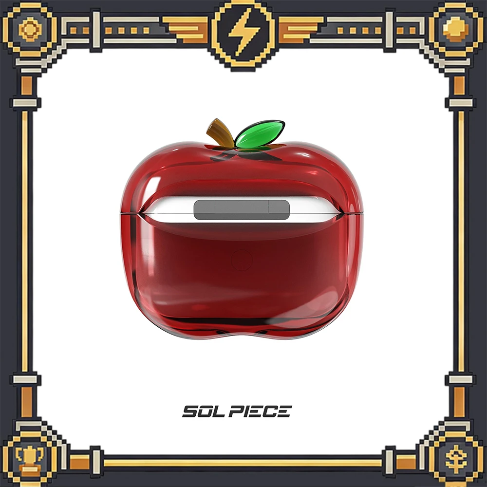 Чехол для наушников SOL PIECE APPLE, оригинальный, для AirPods 3/4, из TPU-материала, защитный чехол для наушников, аксессуары для ПК, подарки.
Чехол для наушников SOL PIECE APPLE, оригинальный, для AirPods 3/4, из TPU-материала, защитный чехол для наушников, аксессуары для ПК, подарки.