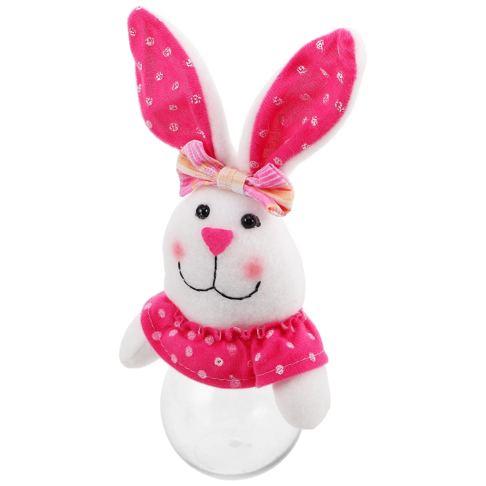 Rabbit Candy Easter Bunny Chocolate Holder Pink Flannel Treat Box for Candies Airtight Storage Container Venue Props
Rabbit Candy Easter Bunny Chocolate Holder Pink Flannel Treat Box for Candies Airtight Storage Container Venue Props