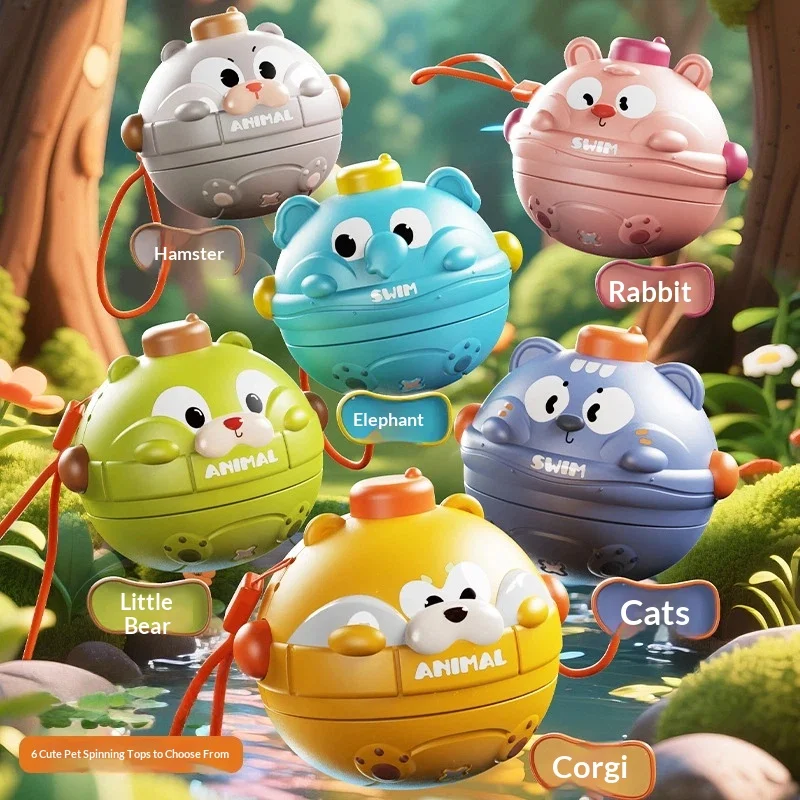Cute Fun Animal Spinning Top Collision Battle Battery Free Portable Interactive Tabletop Game For Family Indoor Outdoor
Cute Fun Animal Spinning Top Collision Battle Battery Free Portable Interactive Tabletop Game For Family Indoor Outdoor
