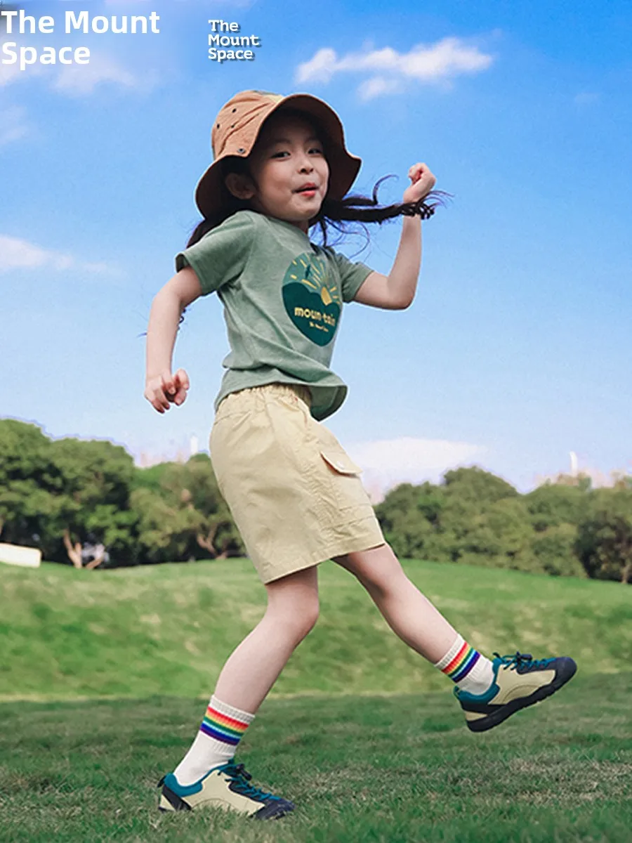 Outdoor Girls' Two-Piece Set Summer New Style Mountain Series Children's Clothing Breathable Thin Material for Ages 3-16
Outdoor Girls' Two-Piece Set Summer New Style Mountain Series Children's Clothing Breathable Thin Material for Ages 3-16