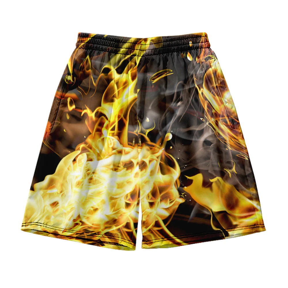 Flame Beach Shorts Men's and women's clothing 3D digital printing casual shorts Fashion trend couple Pants
Flame Beach Shorts Men's and women's clothing 3D digital printing casual shorts Fashion trend couple Pants