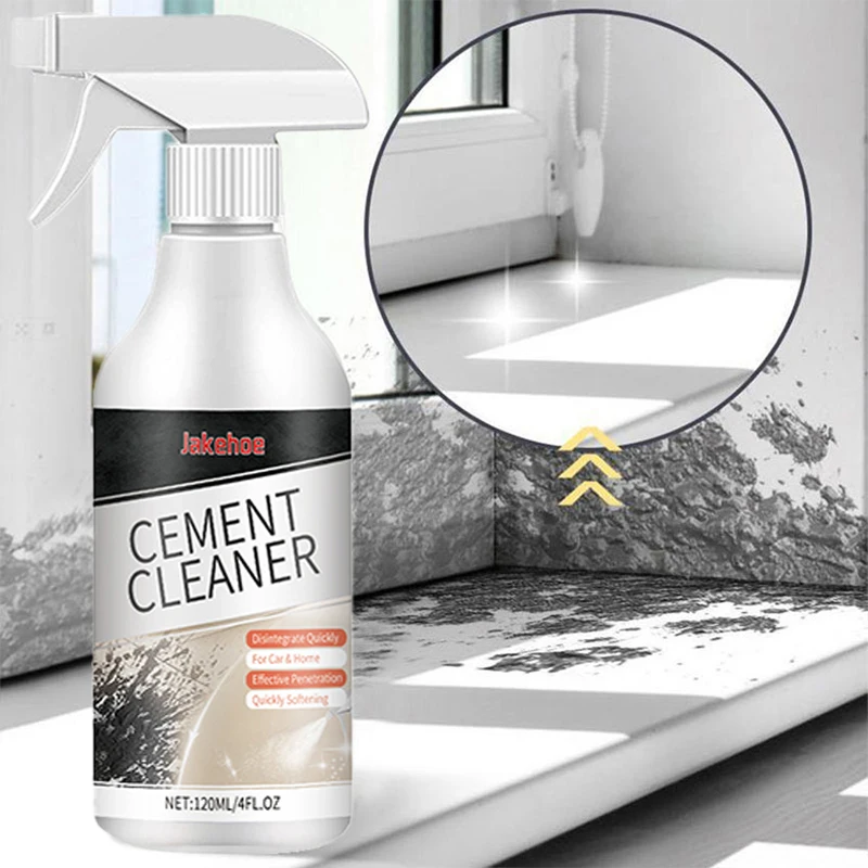120ml Cement Cleaner Effective Strong Decontamination Dissolving Concrete Cement for Household Floors Tiles Cleaning Accessories
120ml Cement Cleaner Effective Strong Decontamination Dissolving Concrete Cement for Household Floors Tiles Cleaning Accessories
