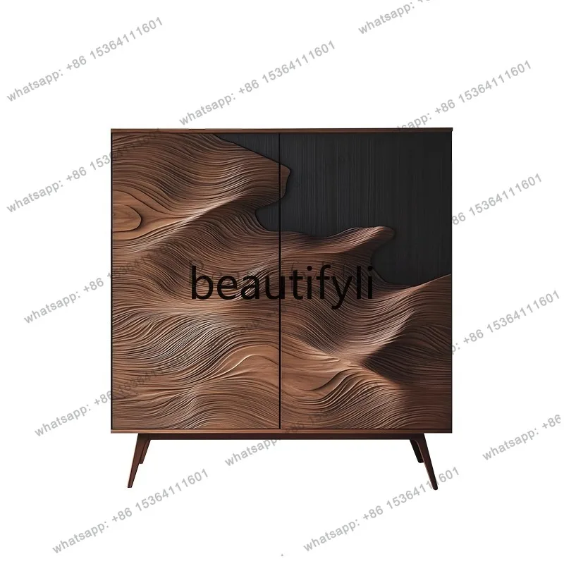 XX39Italian light luxury living room against the wall shoe cabinet entrance solid wood storage side cabinet
XX39Italian light luxury living room against the wall shoe cabinet entrance solid wood storage side cabinet