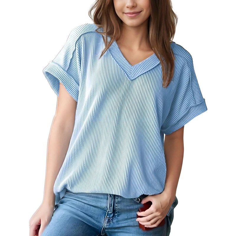 Womens Summer Tops Oversized T Shirts Short Sleeve Blouses For Women Dressy Casual Work Outfits
Womens Summer Tops Oversized T Shirts Short Sleeve Blouses For Women Dressy Casual Work Outfits