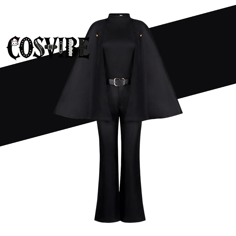Anime Jujutsu Gojo Cosplay Costume Kasen Zenin Maki black tops pants cloak belt full set for women Role Play Party
Anime Jujutsu Gojo Cosplay Costume Kasen Zenin Maki black tops pants cloak belt full set for women Role Play Party