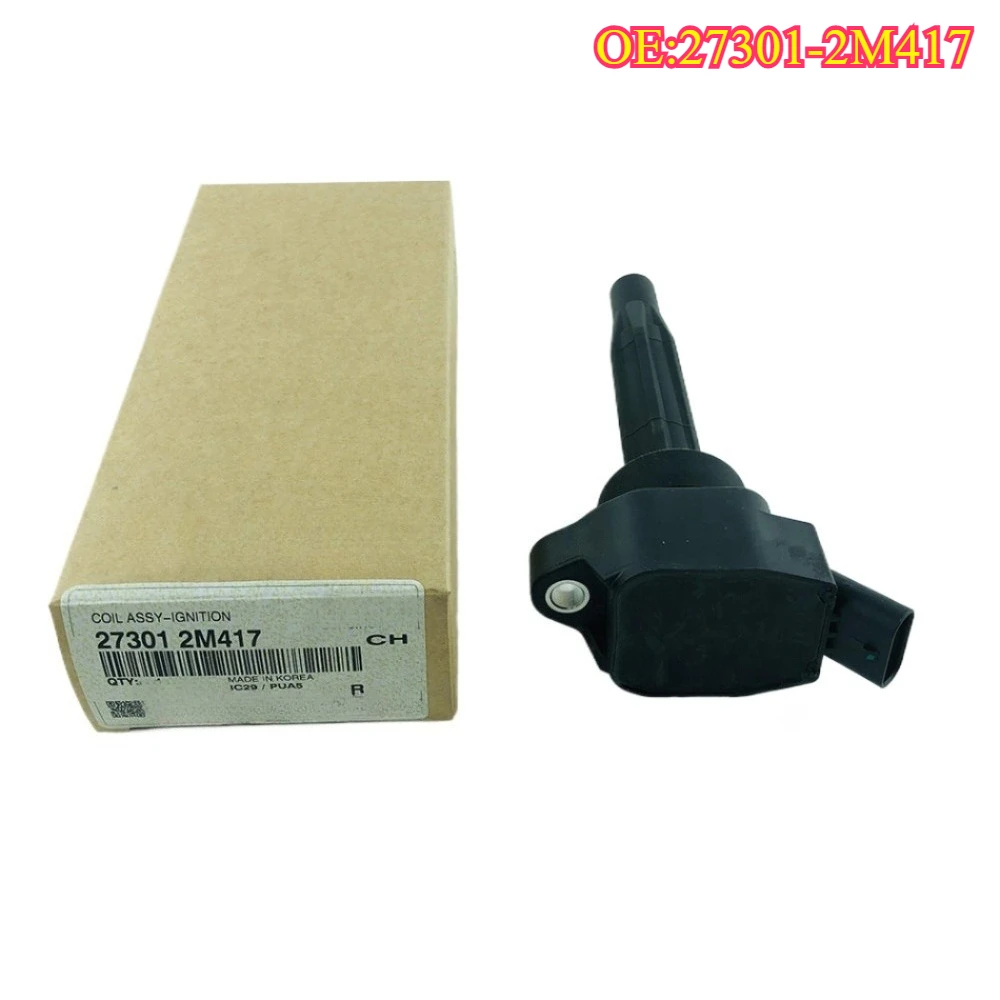 Высокое качество, новинка для 27301-2M417, катушка двигателя автомобиля, детали в сборе для 2021-2023 годов, HyundaiSanta Fe для Kia Sportage 1.6L
Высокое качество, новинка для 27301-2M417, катушка двигателя автомобиля, детали в сборе для 2021-2023 годов, HyundaiSanta Fe для Kia Sportage 1.6L
