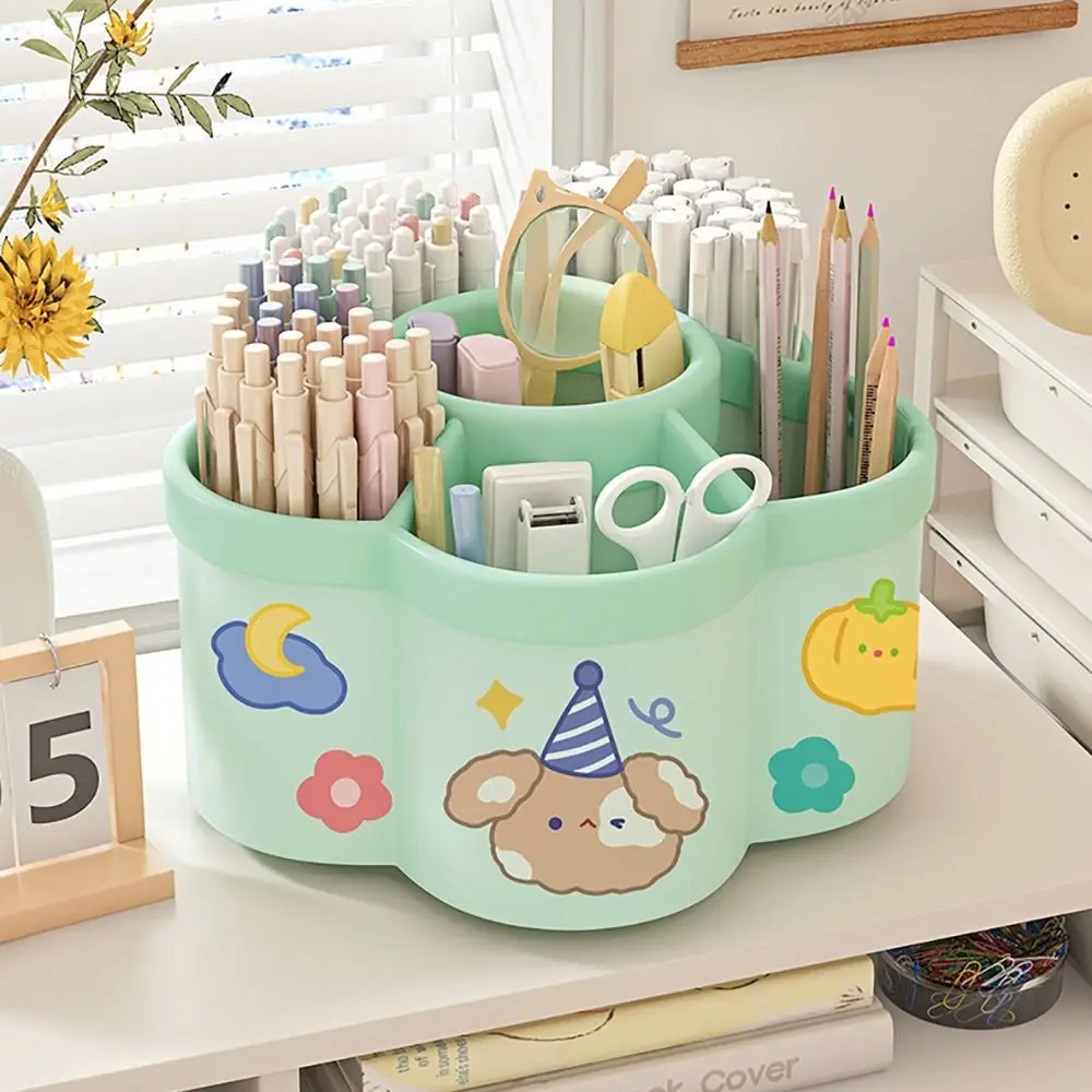 1Pcs 360 Degree Rotating Rotating Pen Holder DIY Sticker Cartoon Pencil Storage Box Large Capacity Office Desktop Stationery
1Pcs 360 Degree Rotating Rotating Pen Holder DIY Sticker Cartoon Pencil Storage Box Large Capacity Office Desktop Stationery