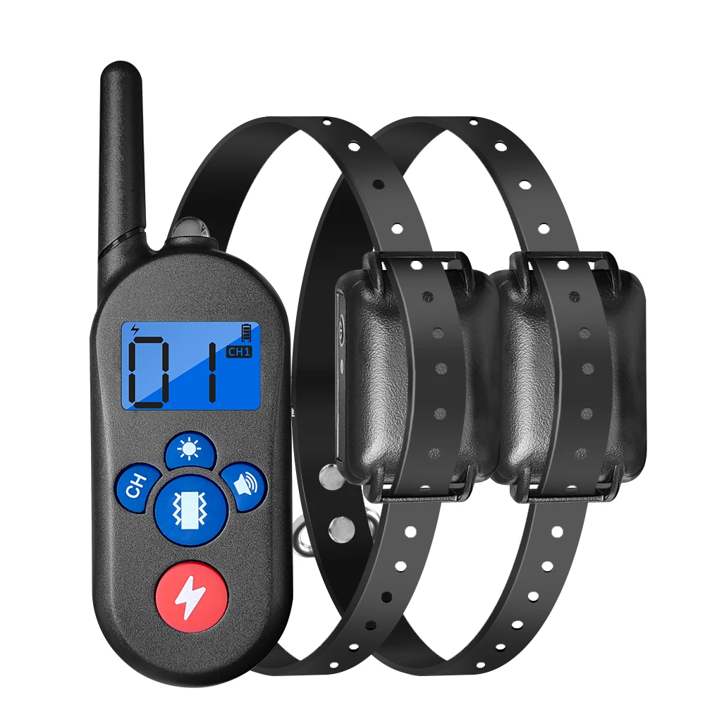 Dog Training Collar with Remote, Smart Dog Shock Collar with 3 Training Modes and Training Icons, Waterproof Electric Dog
Dog Training Collar with Remote, Smart Dog Shock Collar with 3 Training Modes and Training Icons, Waterproof Electric Dog