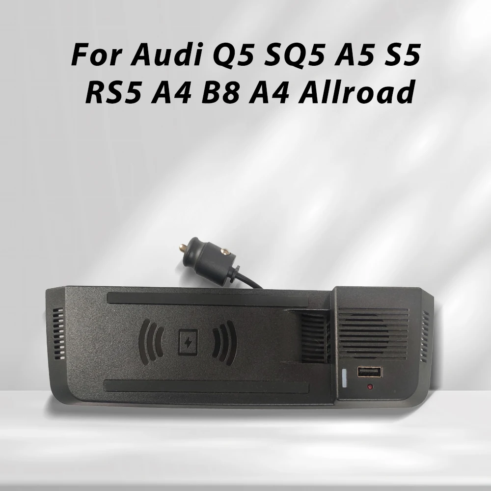 Wireless phone charger for Audi A4 B8 B9 A4 Allroad A5 S5 RS5 Q5 SQ5 charging pad mobile holder fast charge accessories interior
Wireless phone charger for Audi A4 B8 B9 A4 Allroad A5 S5 RS5 Q5 SQ5 charging pad mobile holder fast charge accessories interior