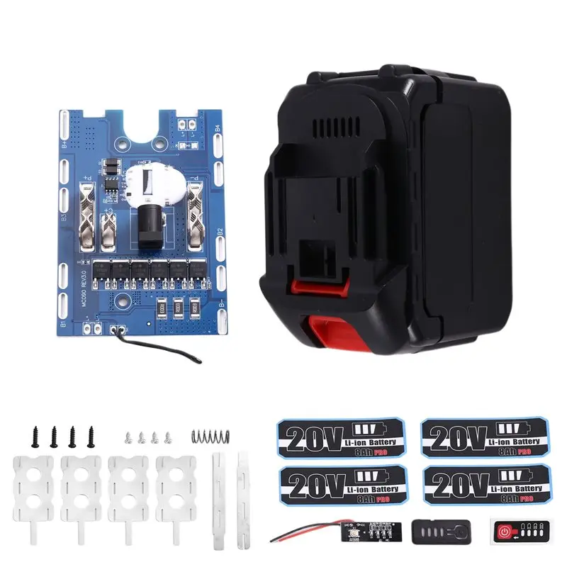 ABGI-For Battery Case Charging Protection Board 15S 21V 25A Li- Battery Protection Board For Power Tool DIY
ABGI-For Battery Case Charging Protection Board 15S 21V 25A Li- Battery Protection Board For Power Tool DIY