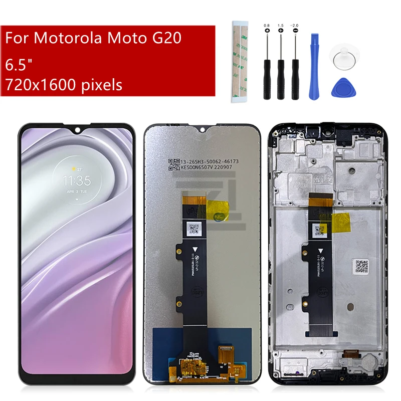 ЖК-дисплей для Motorola Moto G20 с сенсорным экраном и дигитайзером в сборе + рамка XT2128-1 XT2128-2 дисплей запасные части для ремонта 6,5"
ЖК-дисплей для Motorola Moto G20 с сенсорным экраном и дигитайзером в сборе + рамка XT2128-1 XT2128-2 дисплей запасные части для ремонта 6,5"