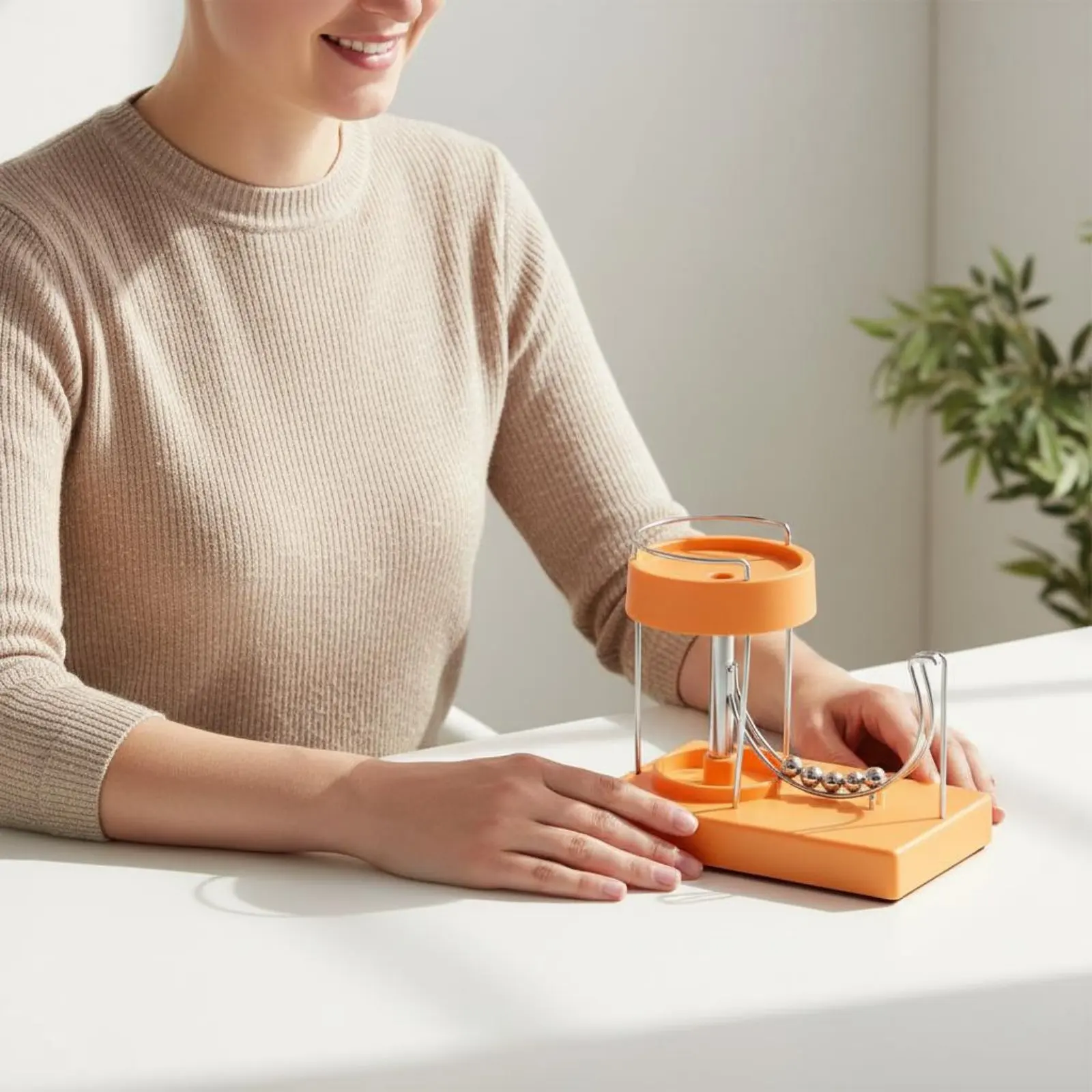Continuous Motion Machine Toy Quiet Function Rolling Sphere Dynamic Sculpture Continuous Motion Machine Minimalist Design
Continuous Motion Machine Toy Quiet Function Rolling Sphere Dynamic Sculpture Continuous Motion Machine Minimalist Design