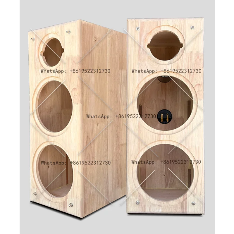 6.5 inch three-way frequency solid wood speaker empty box body double low + 4 inch treble can be customized open hole medium
6.5 inch three-way frequency solid wood speaker empty box body double low + 4 inch treble can be customized open hole medium