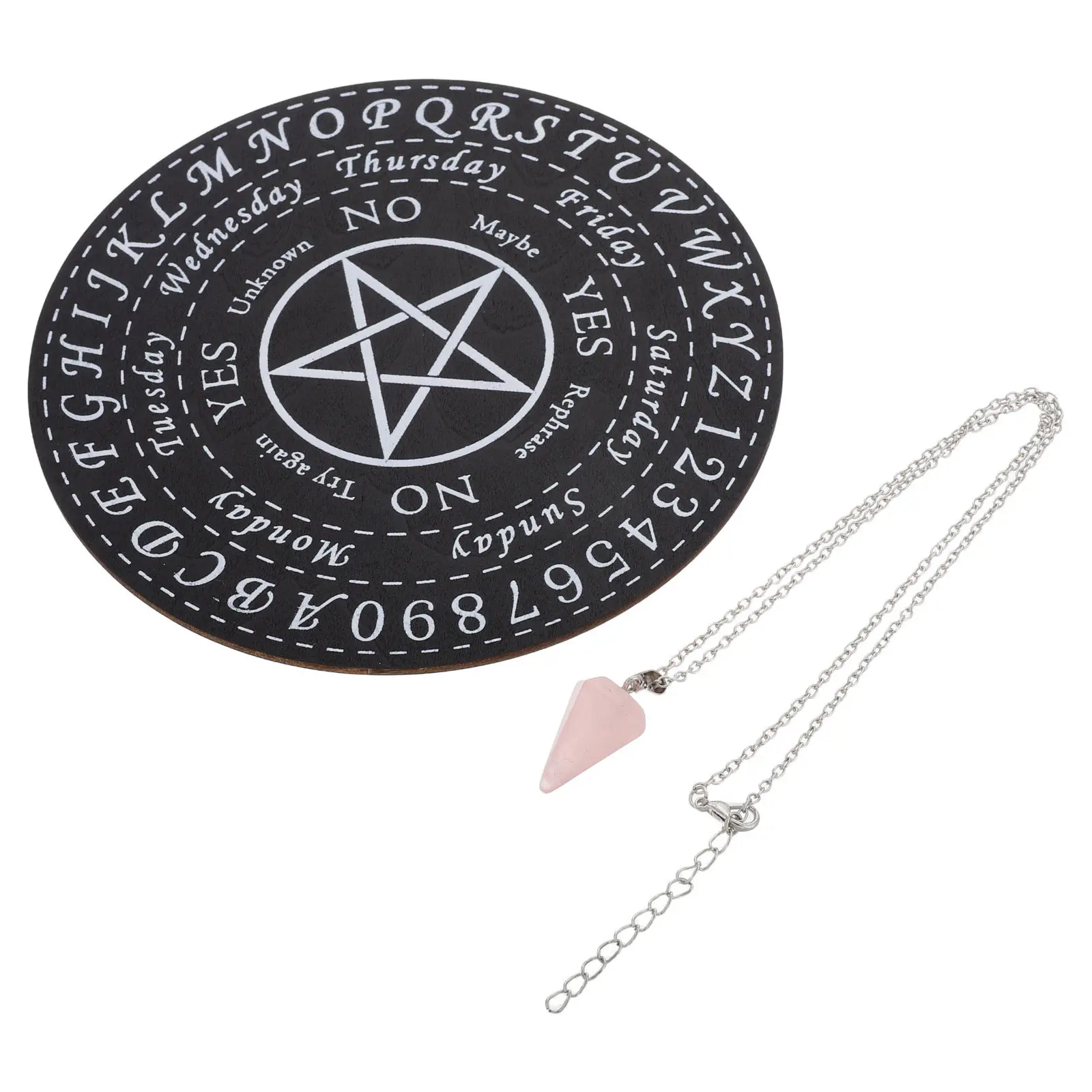 1Set Wooden Pendulum Board for Divination Meditation Ornament Carving Divination Plate Home Decor Hanging Pendulum Decor Dowsing
1Set Wooden Pendulum Board for Divination Meditation Ornament Carving Divination Plate Home Decor Hanging Pendulum Decor Dowsing