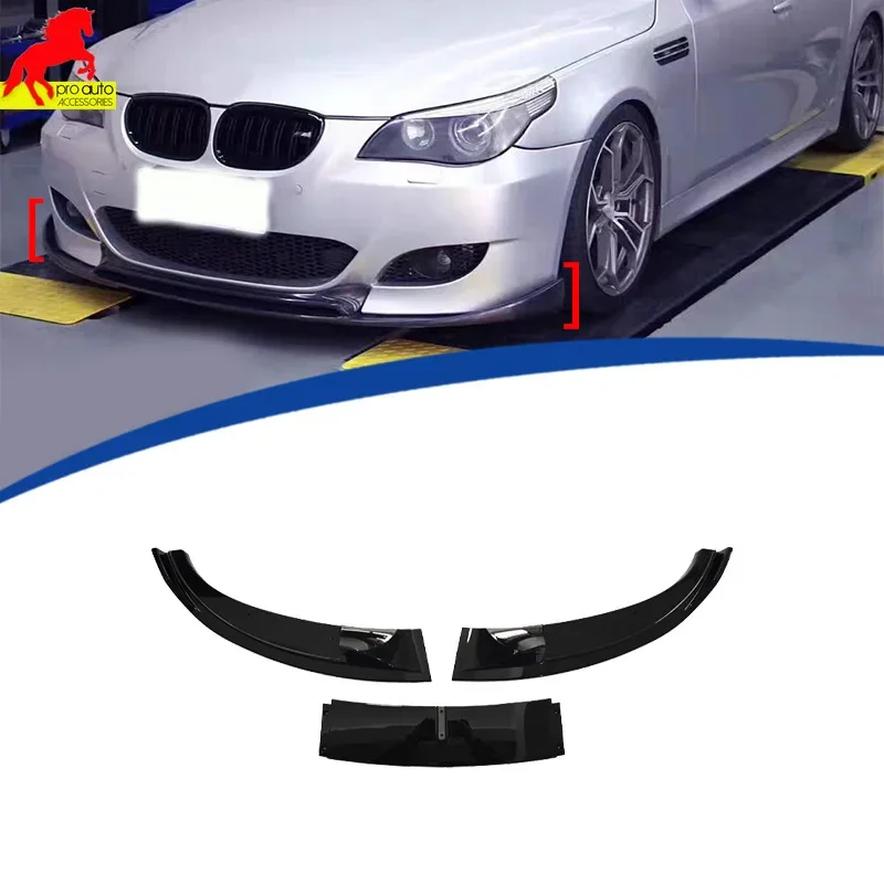 Front Bumper Lip Diffuser for BMW 5 Series E60 M5 2005-2011 Glossy Black Splitter Spoiler Trim Cover ABS Car Accessories Styling 
Front Bumper Lip Diffuser for BMW 5 Series E60 M5 2005-2011 Glossy Black Splitter Spoiler Trim Cover ABS Car Accessories Styling