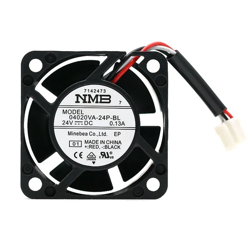 2pcs * NEW ORIGINAL 04020VA-24P-BL 24V 0.13A 4020 40*40*20mm COOLING FAN RADIATOR
2pcs * NEW ORIGINAL 04020VA-24P-BL 24V 0.13A 4020 40*40*20mm COOLING FAN RADIATOR
