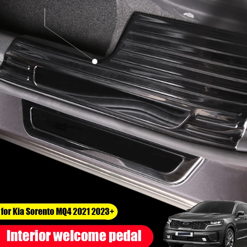 Для Kia Sorento MQ4 2020 2022 2023 2024 из нержавеющей стали, защита педали, внутреннее украшение
Для Kia Sorento MQ4 2020 2022 2023 2024 из нержавеющей стали, защита педали, внутреннее украшение