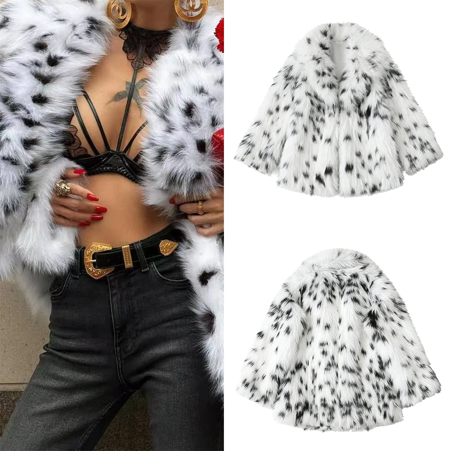 Женское пальто из искусственного меха Thieneded, черно-белая вышивка, осеннее новое поступление, женская верхняя одежда, европейская мода
Женское пальто из искусственного меха Thieneded, черно-белая вышивка, осеннее новое поступление, женская верхняя одежда, европейская мода