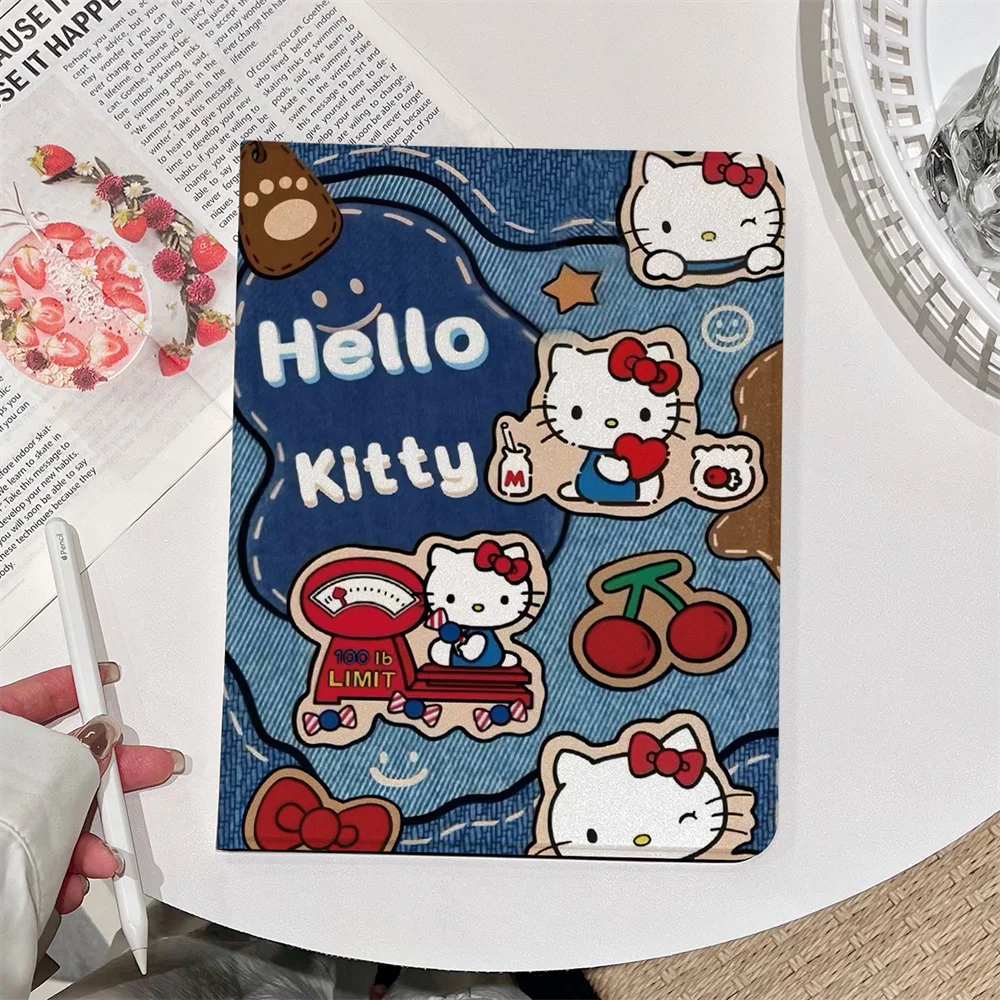 Hello Kitty Case For iPad 10th 11th Gen with Pen Holder Cover For iPad 10.2 9.7 10.9 Air11 Pro 11inch 7 8 9 Gen Mini7.9 8.3
Hello Kitty Case For iPad 10th 11th Gen with Pen Holder Cover For iPad 10.2 9.7 10.9 Air11 Pro 11inch 7 8 9 Gen Mini7.9 8.3