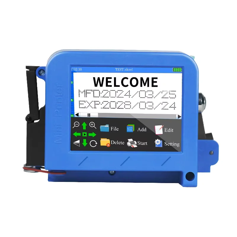 Новый портативный мини-принтер для нанесения даты истечения срока годности и штрихкодов на бутылки с водой
Новый портативный мини-принтер для нанесения даты истечения срока годности и штрихкодов на бутылки с водой